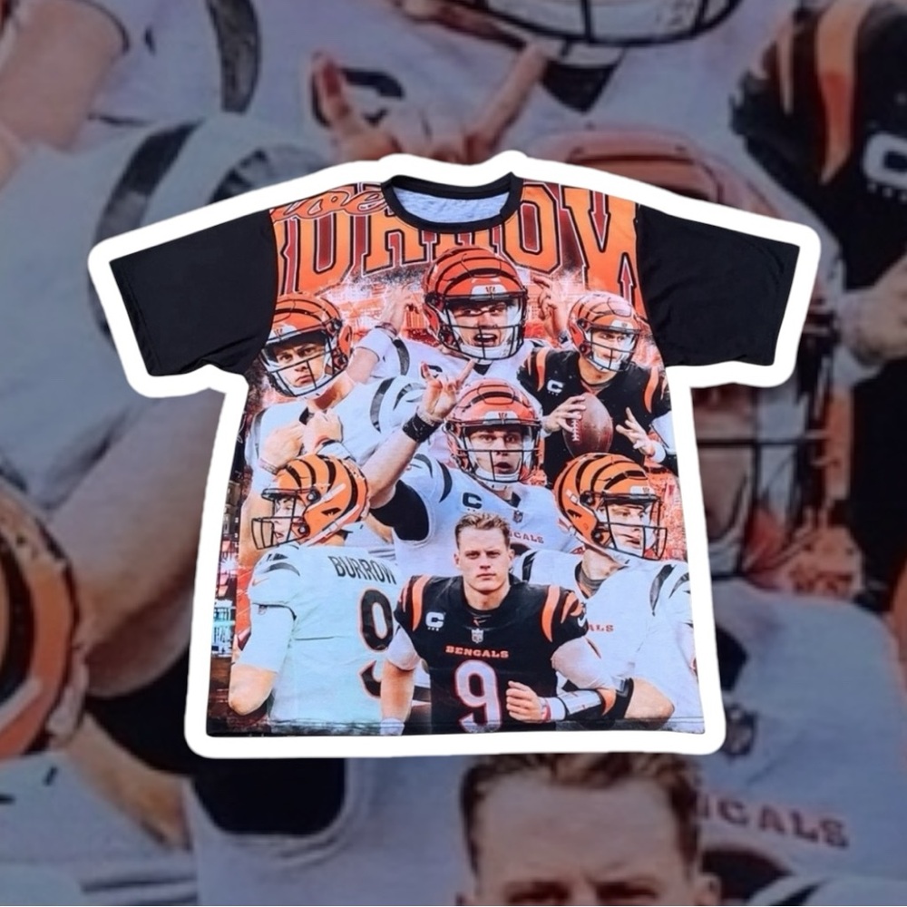 NEW Cincinnati Bengals  Joe Burrow Tshirt Mens XL